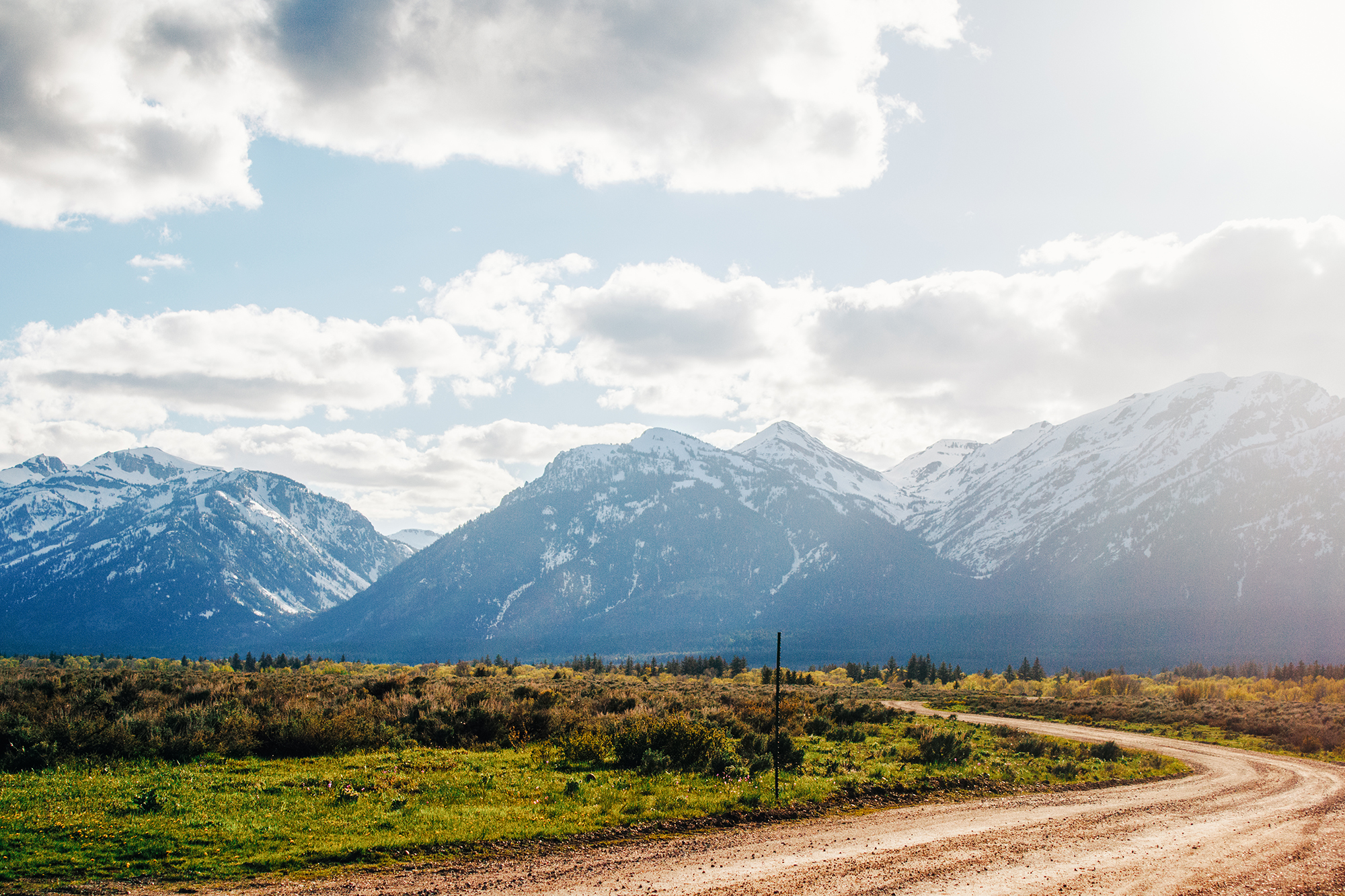 Grand Teton National Park mountains sunset | Hayley Moore Photography | Fort Wayne, Indiana Photographer | www.hayleymoore.com