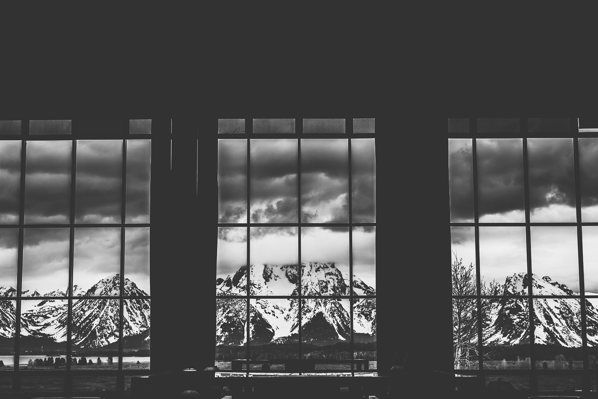 Grand Teton National Park Black and White Photography