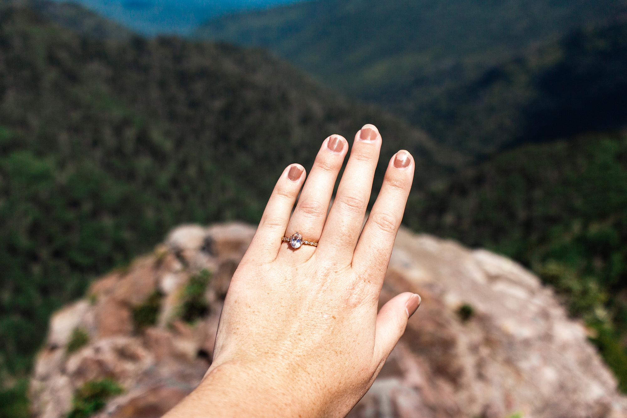 Charlies Bunion Engagement Appalachian Trail | Gatlinburg, TN | Hayley Moore Photography | www.hayleymoore.com | Fort Wayne Indiana Photographer