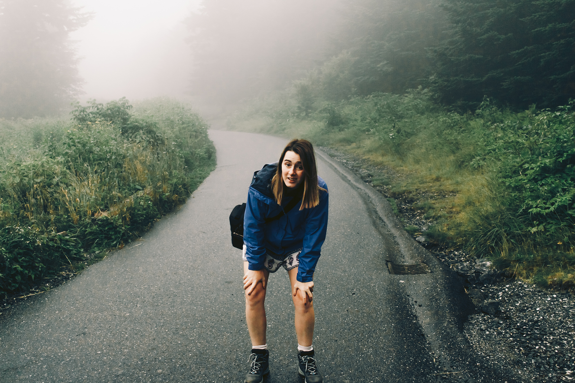 Hiking in Smoky Mountains Clingmans Dome | Gatlinburg, TN | Hayley Moore Photography | www.hayleymoore.com | Fort Wayne Indiana Photographer