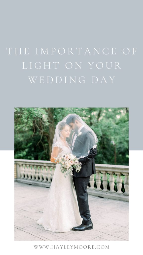 The Importance Of Light On Your Wedding Day