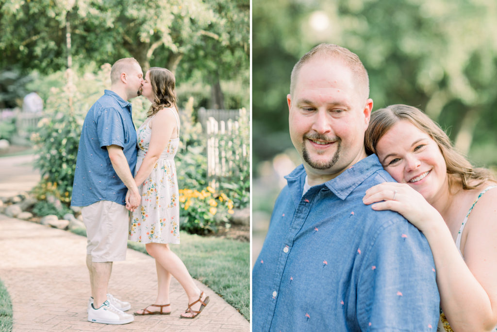 hayley-moore-photography-denise-alex-lakeside-rosegarden-foster-park-fort-wayne-summer-engagement