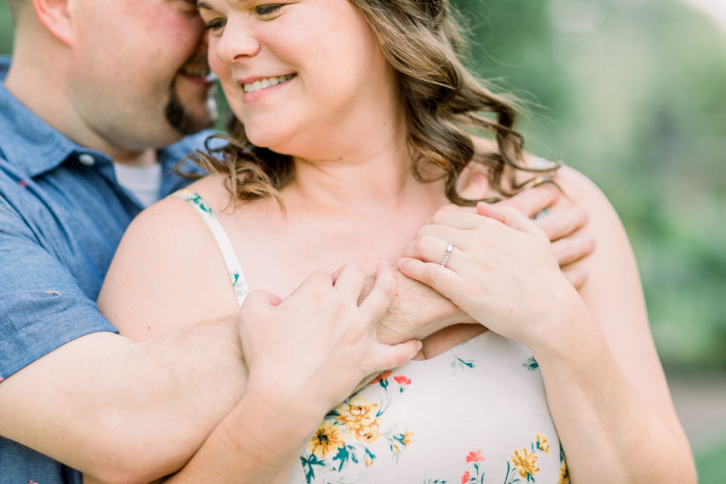 hayley-moore-photography-denise-alex-lakeside-rosegarden-foster-park-fort-wayne-summer-engagement