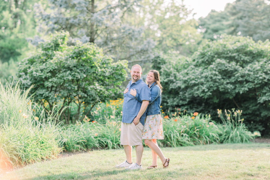 hayley-moore-photography-denise-alex-lakeside-rosegarden-foster-park-fort-wayne-summer-engagement