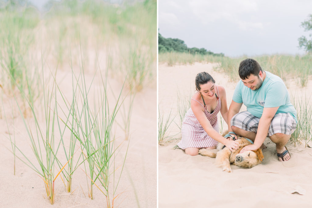 hayley-moore-photography-lake-michigan-engagement-photographer-warren-dunes-state-park-dog-beach