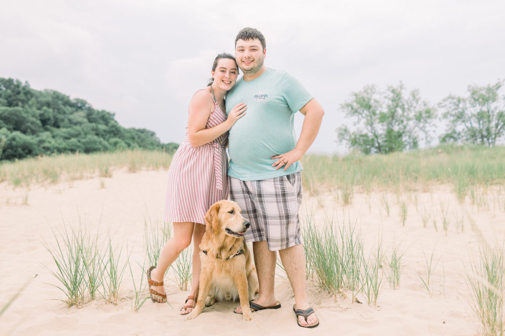 hayley-moore-photography-lake-michigan-engagement-photographer-warren-dunes-state-park-dog-beach