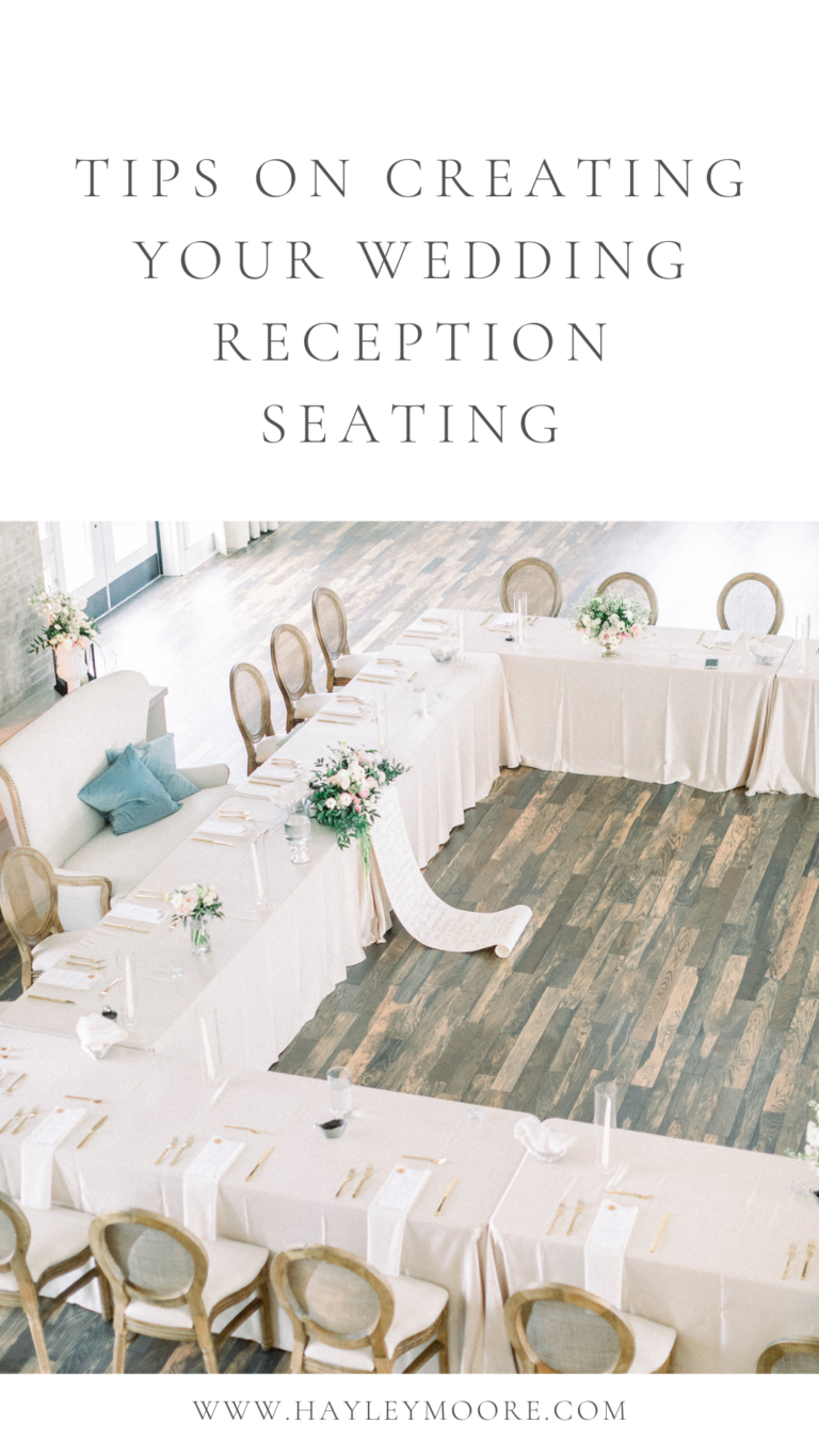 Tips on Creating Your Wedding Reception Seating Hayley Moore