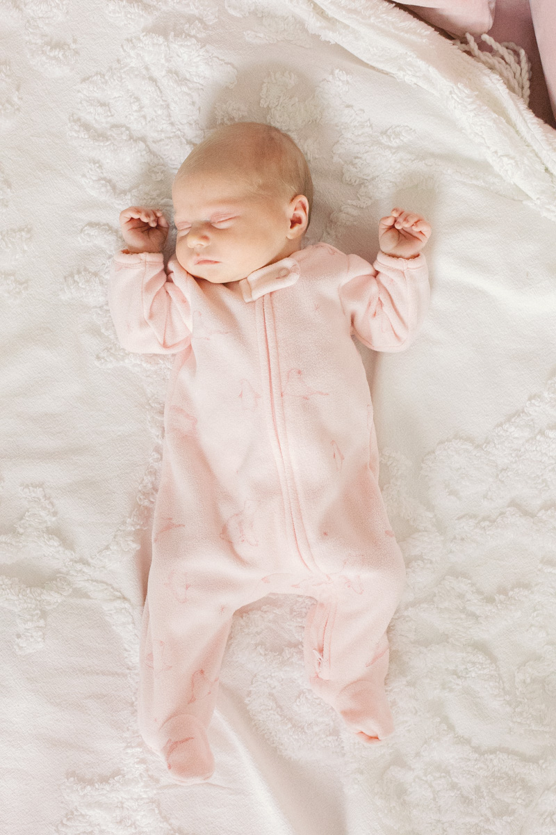 newborn baby sleeping