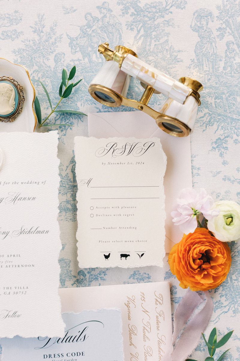 invite rsvp card