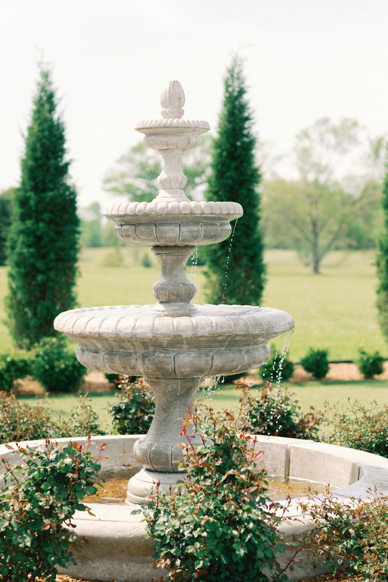 fountain at the venue