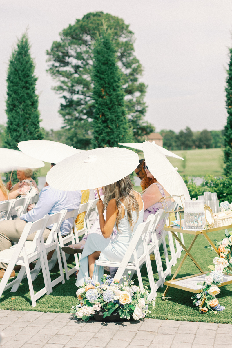 guests waiting for ceremony