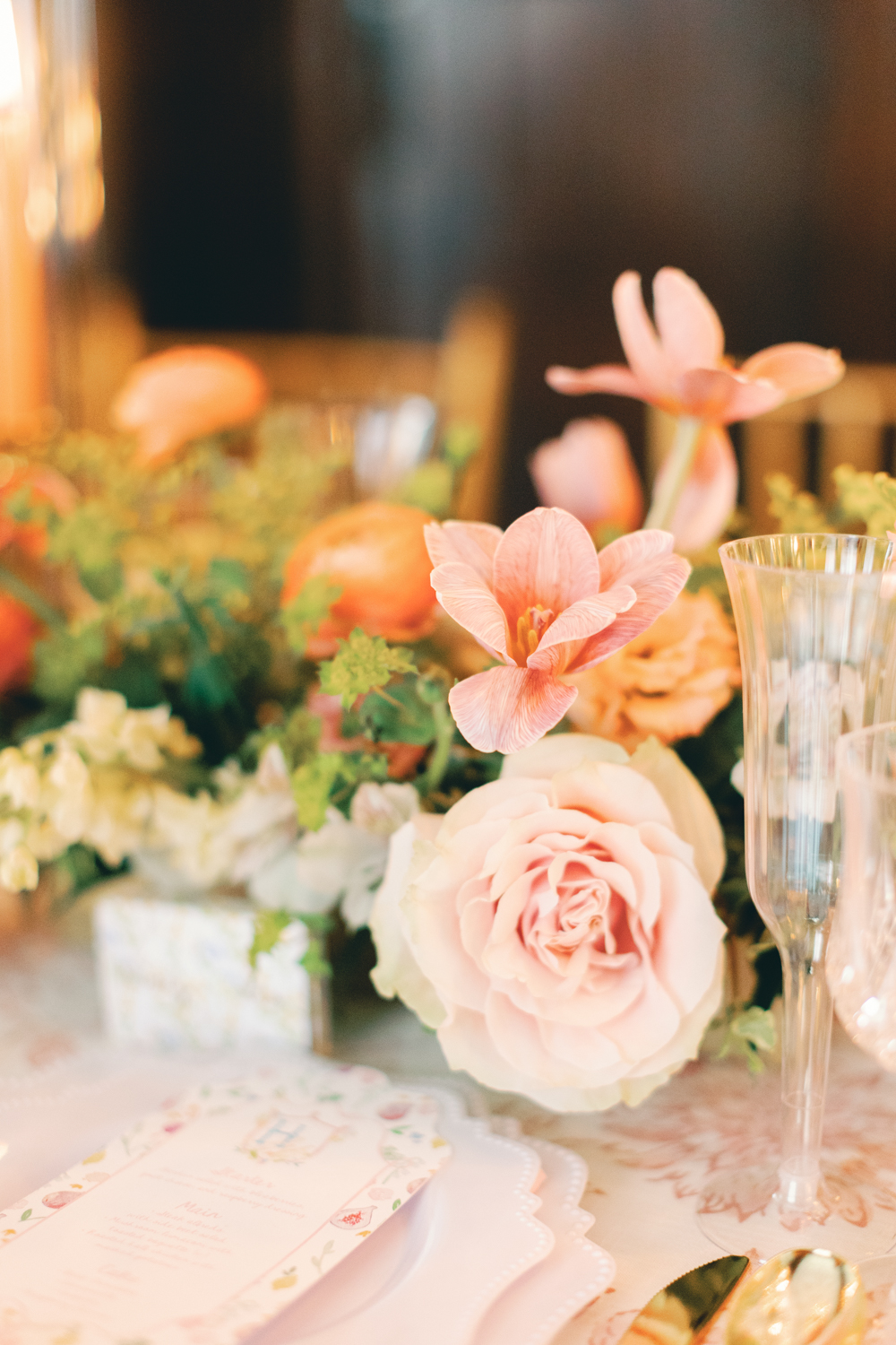 reception table details