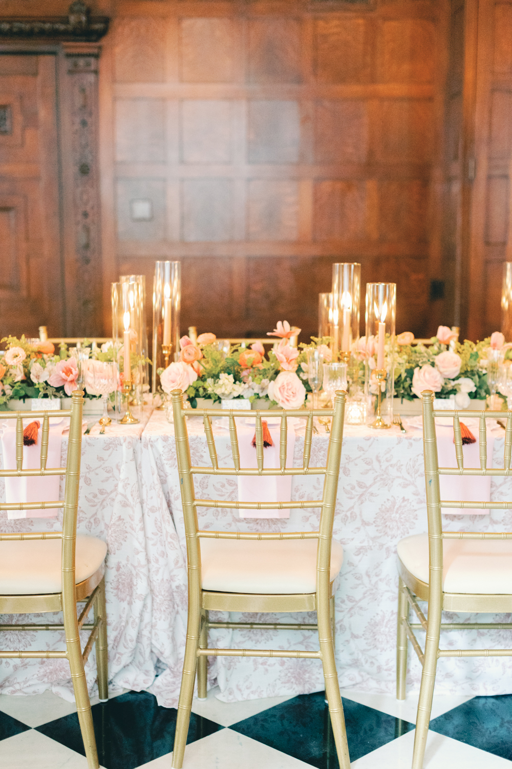 reception table details