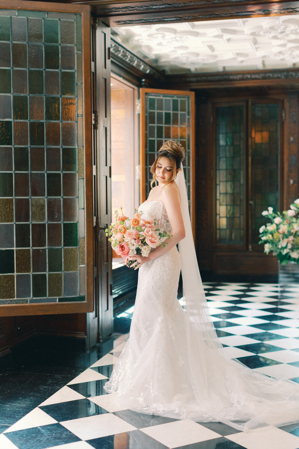 bridal portrait
