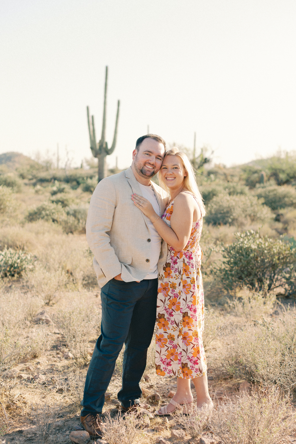 couple looking at camera