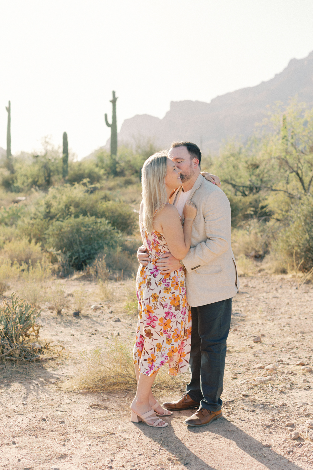 couple laughing