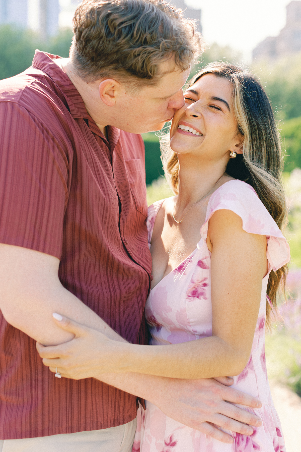 couple laughing