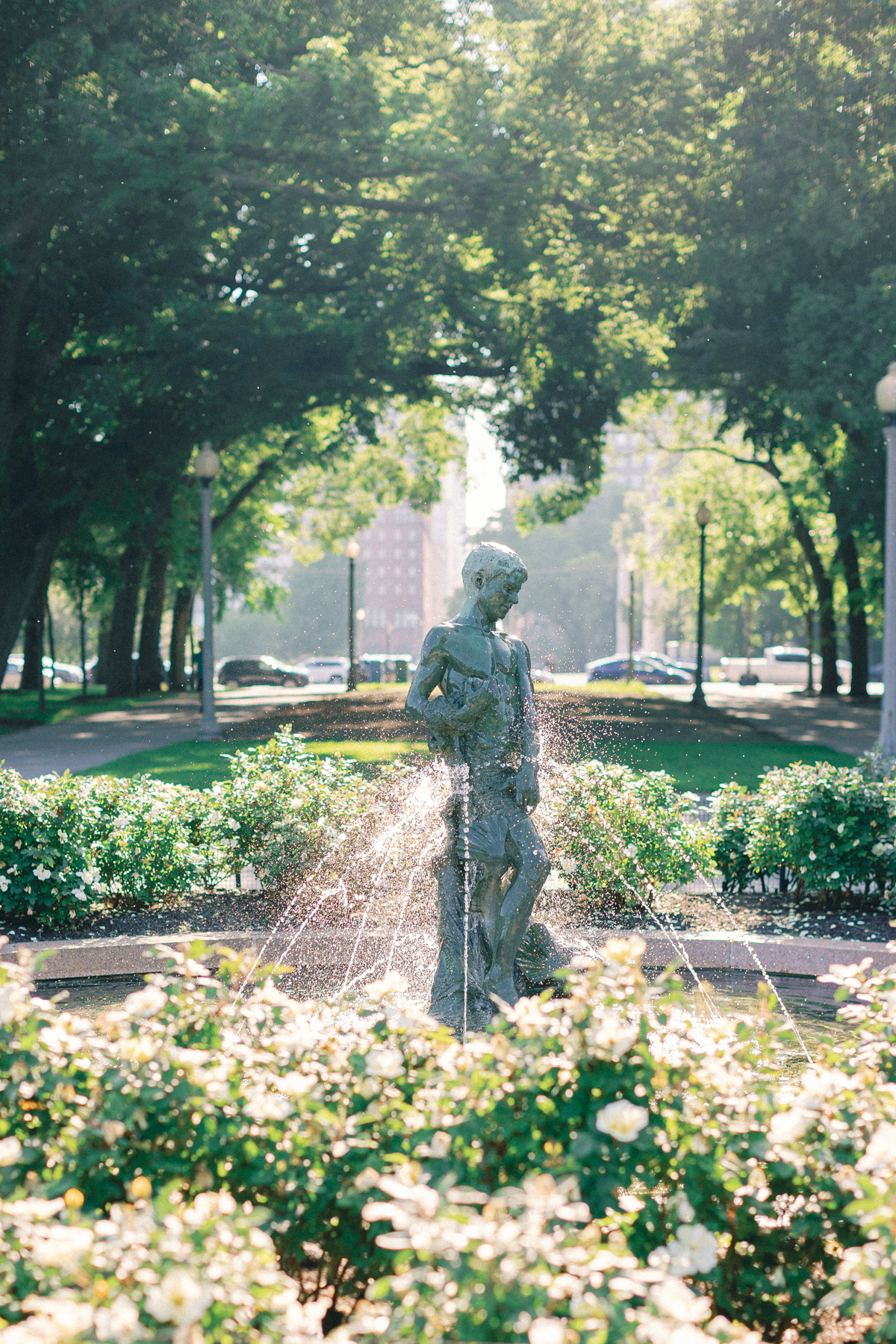 fountain in chicago