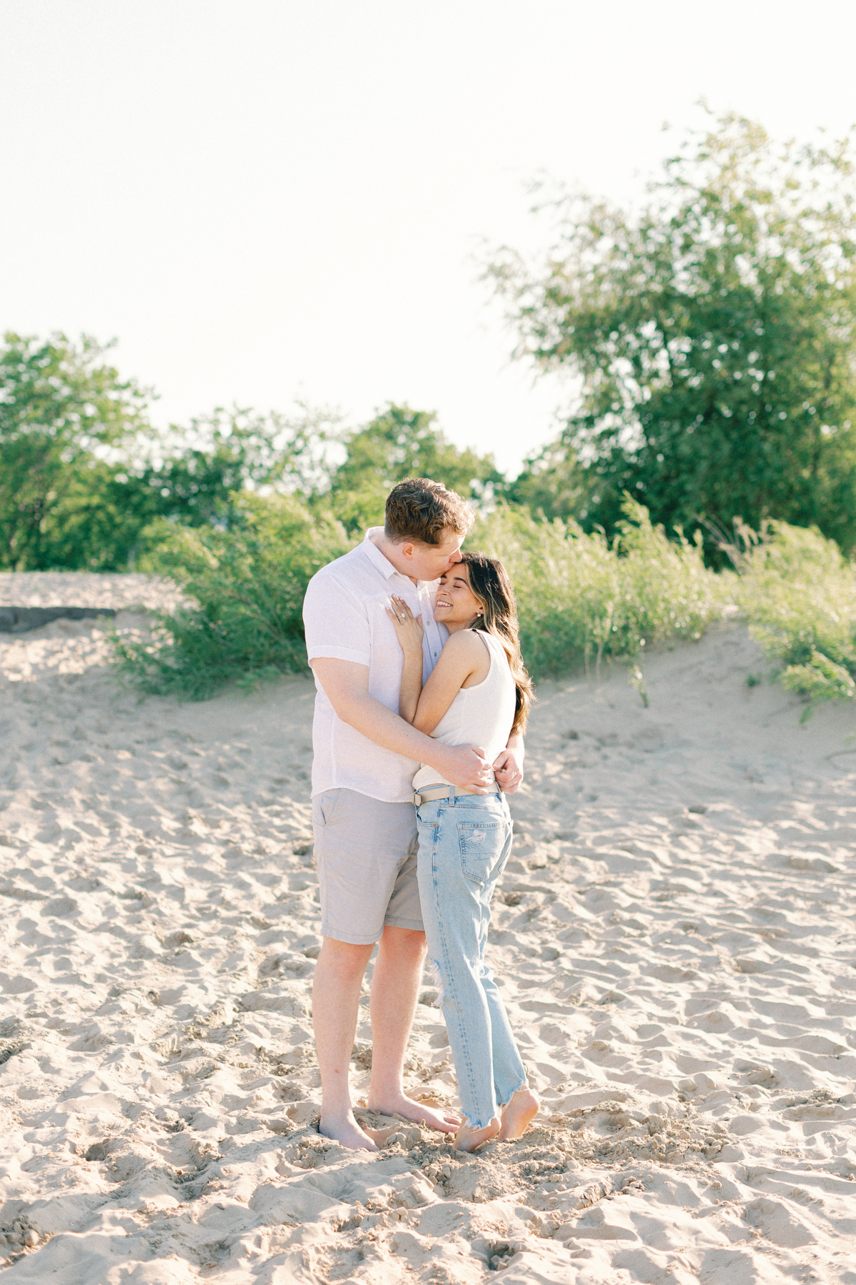 couple at the beach