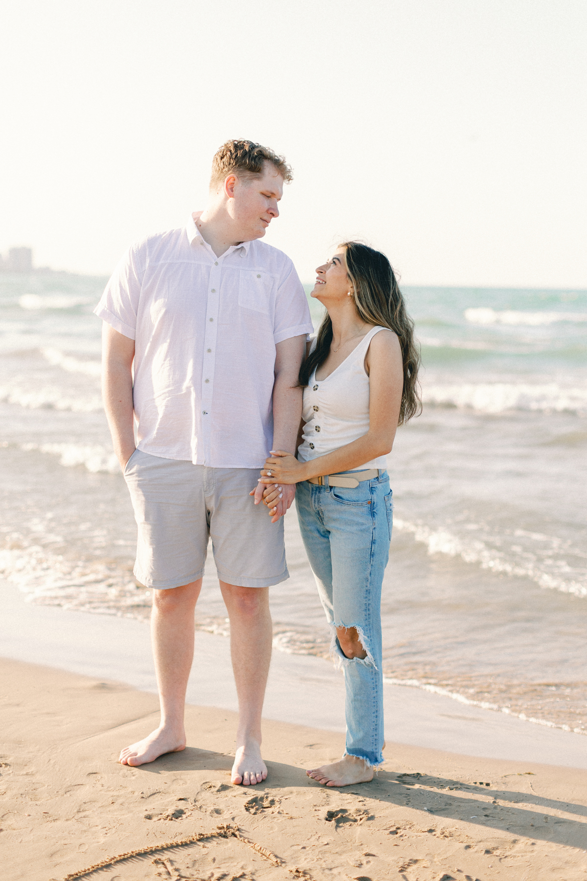 couple at the shore