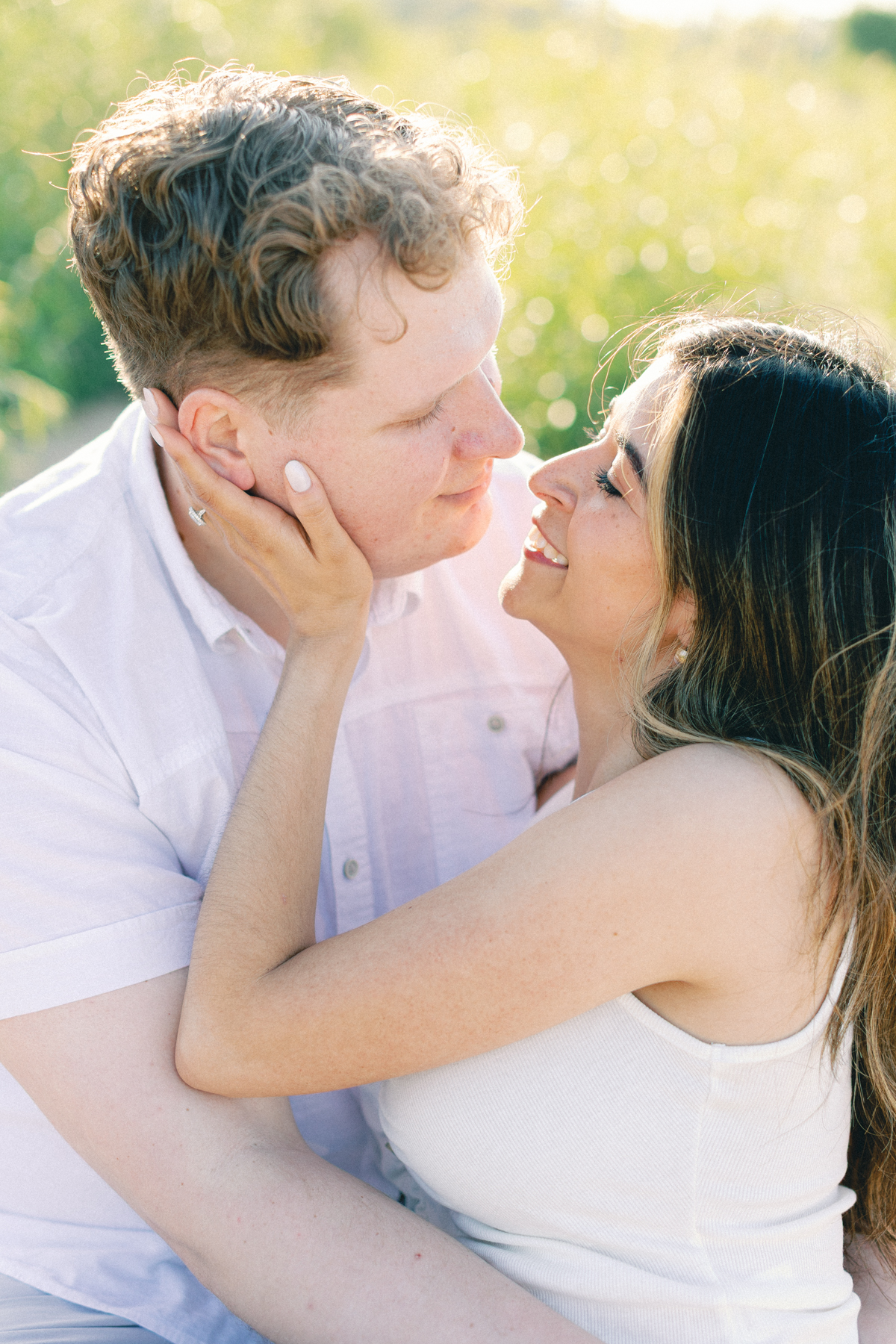 couple holding each other