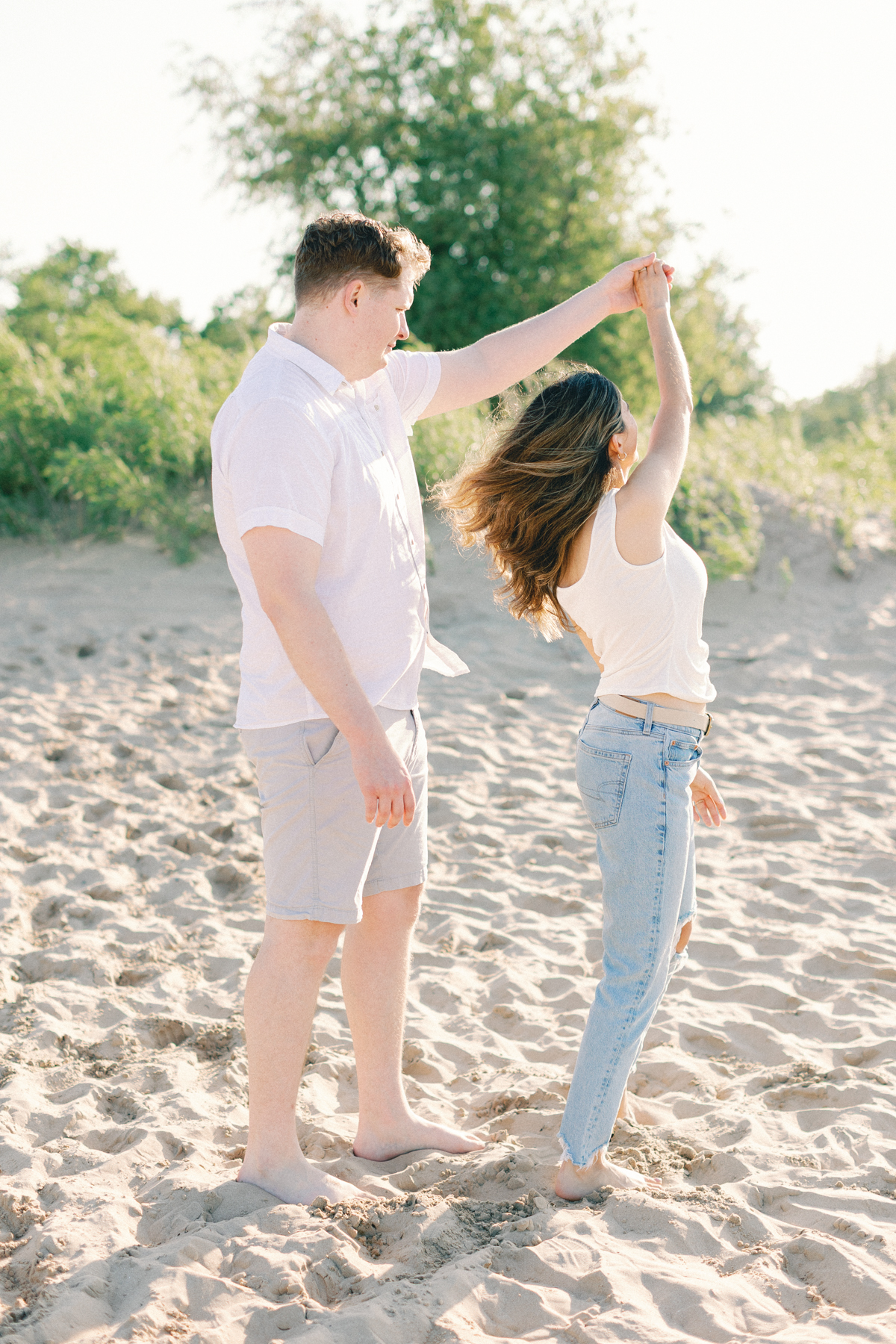 couple spinning