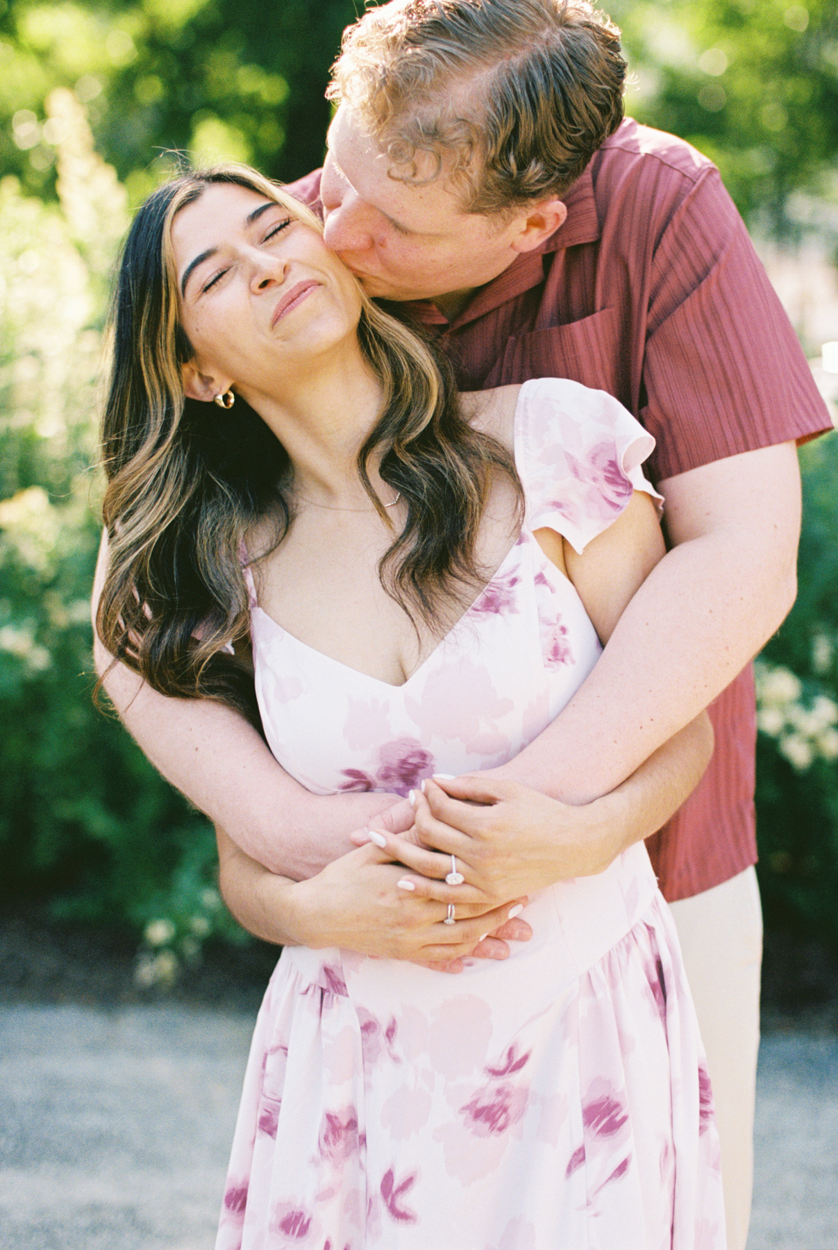 couple hugging