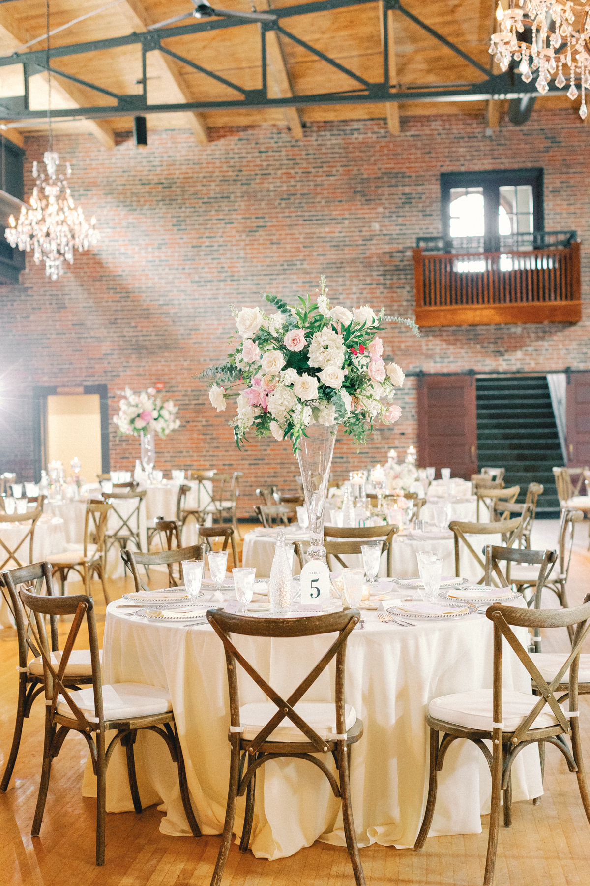 reception table