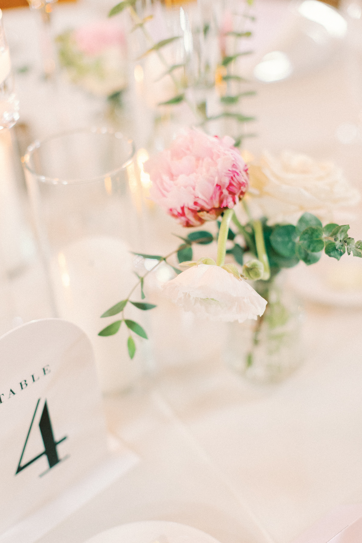 reception table details
