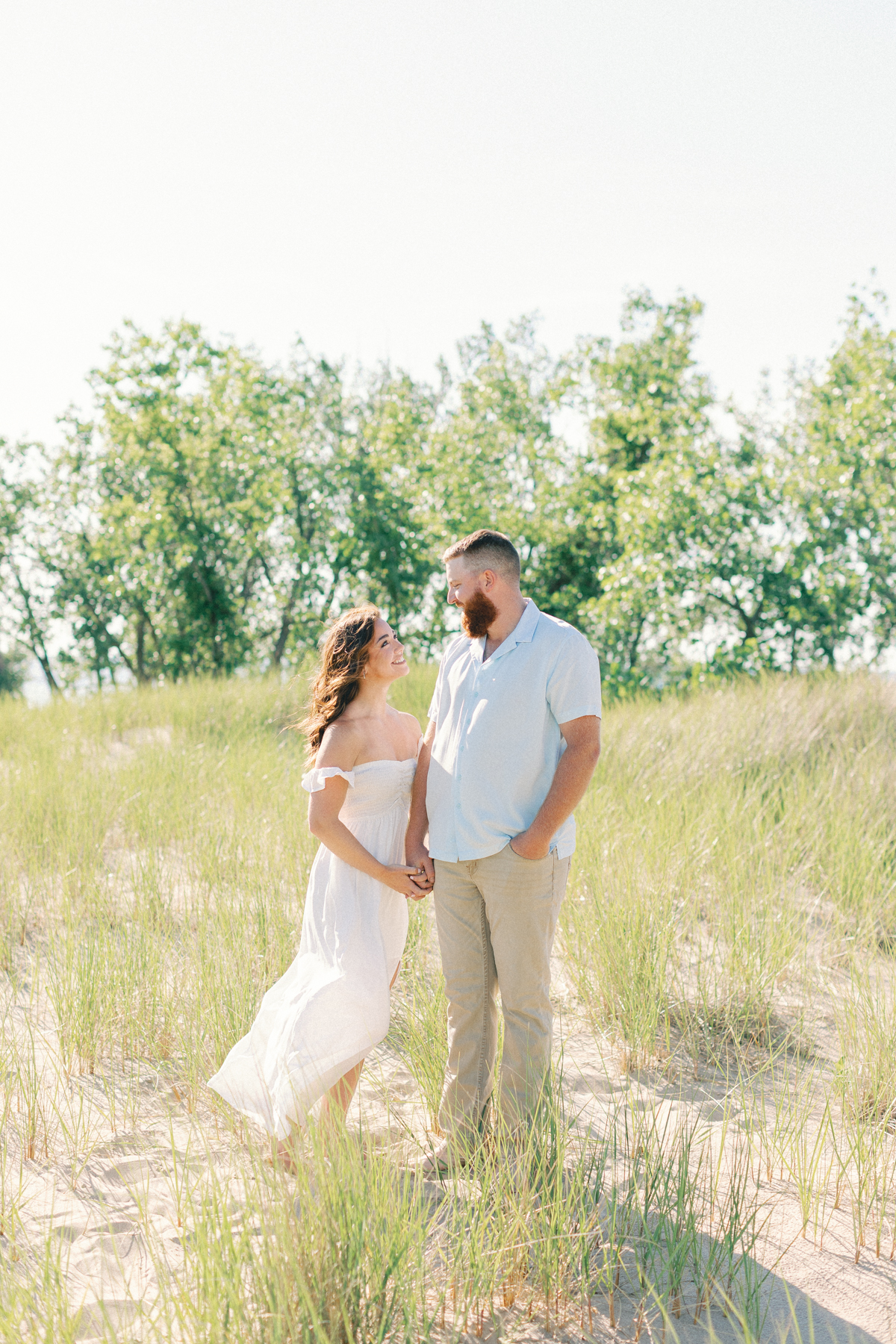 couple on beach