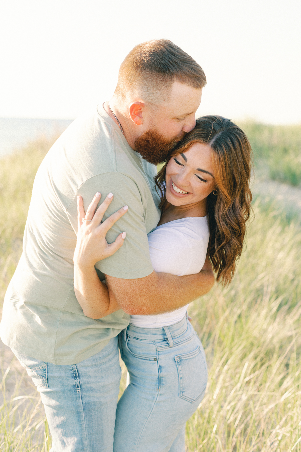 couple holding each other
