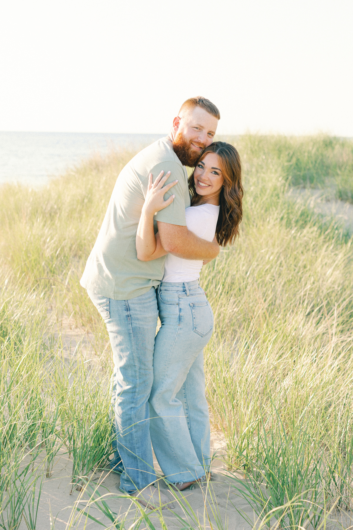couple looking at camera