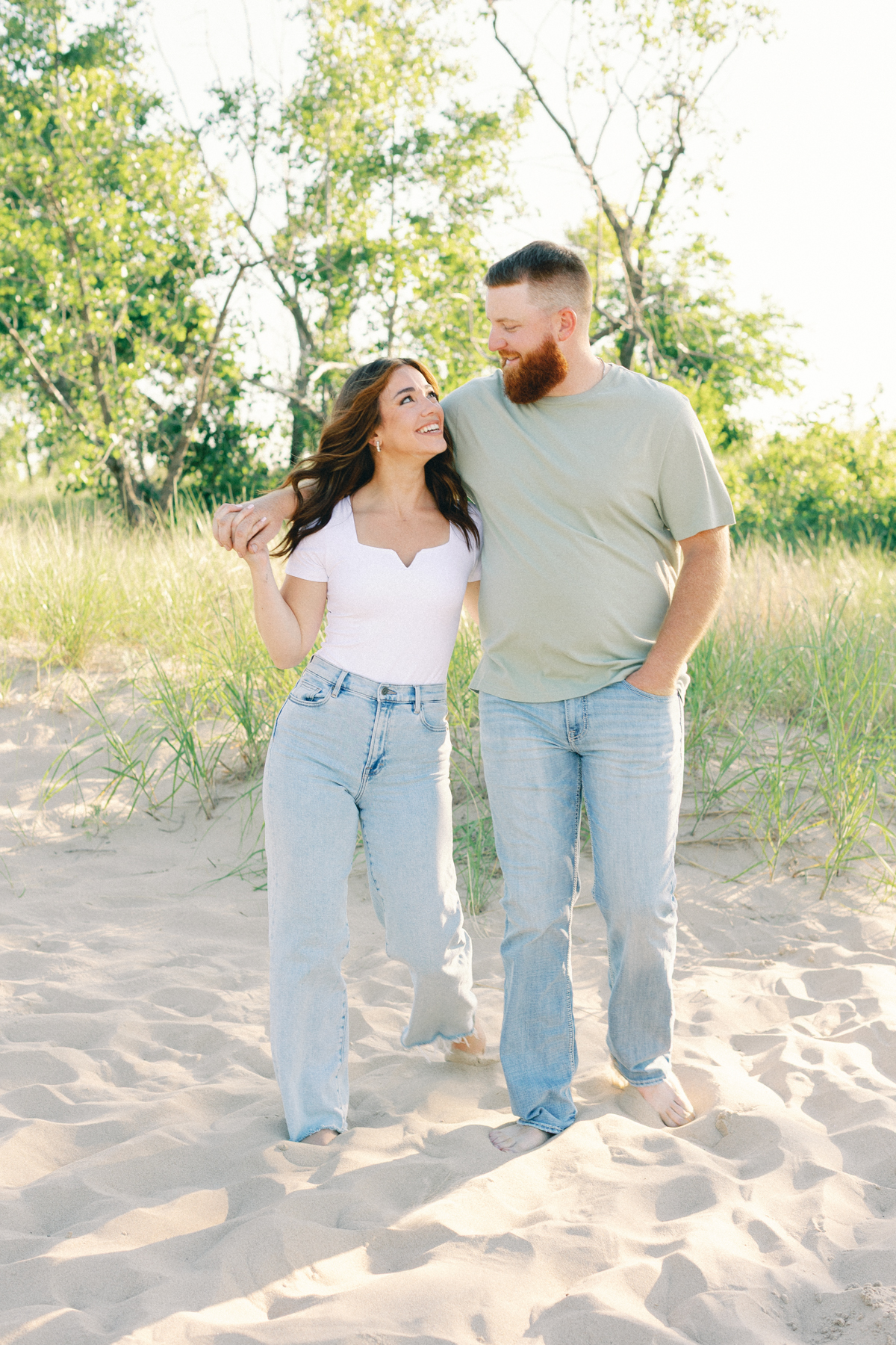 couple walking