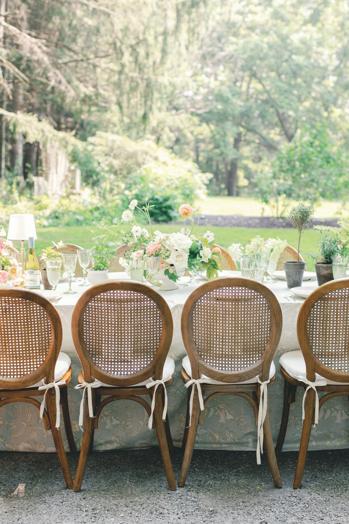 Reception wedding table