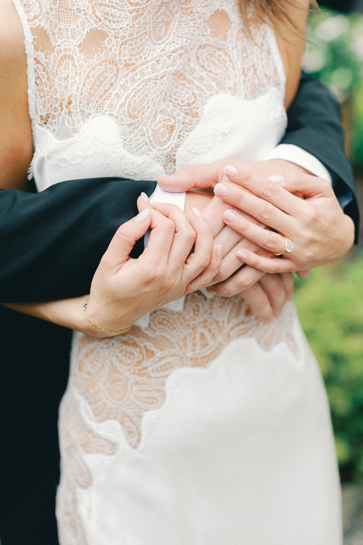 Couples hands