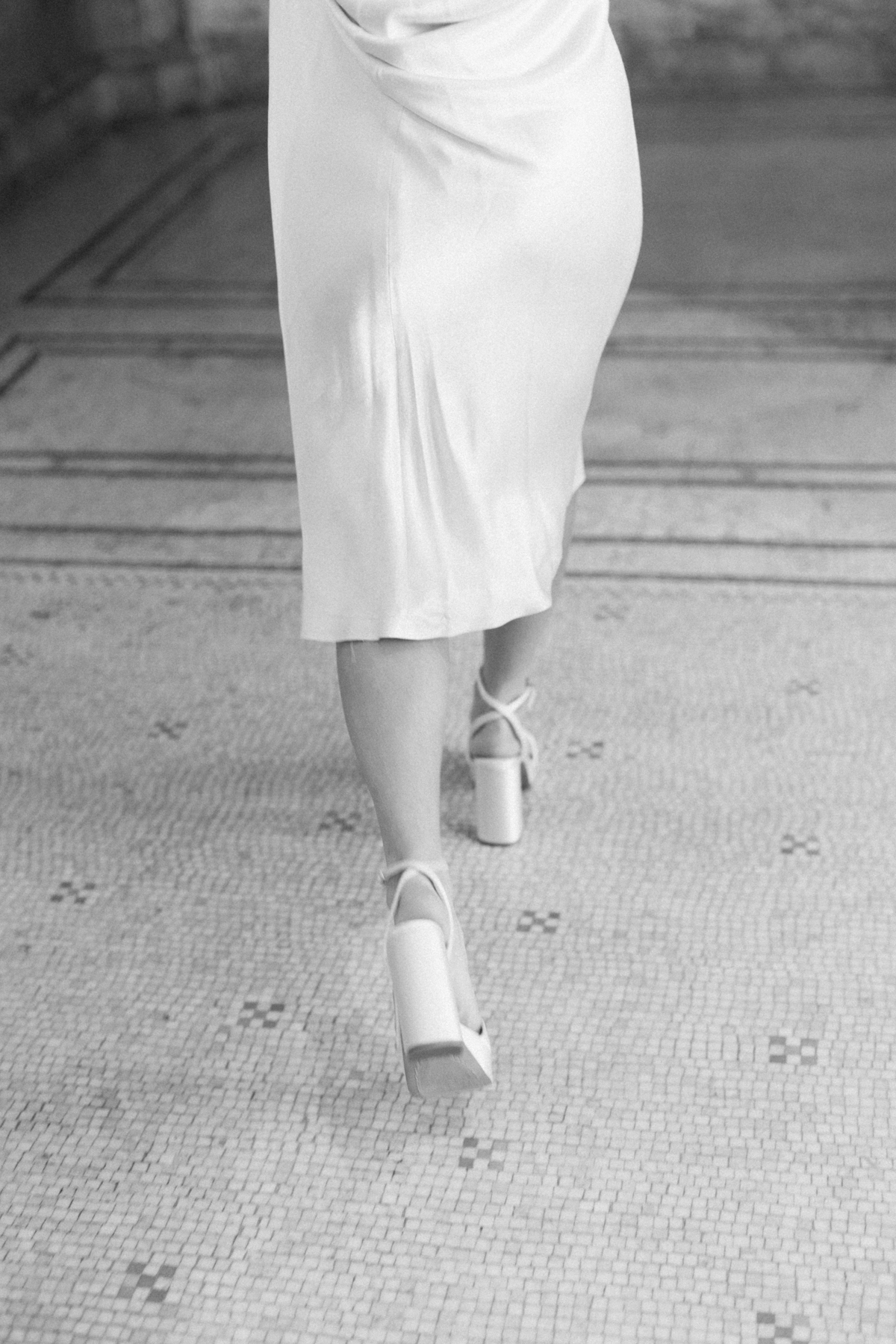 The bride shoes