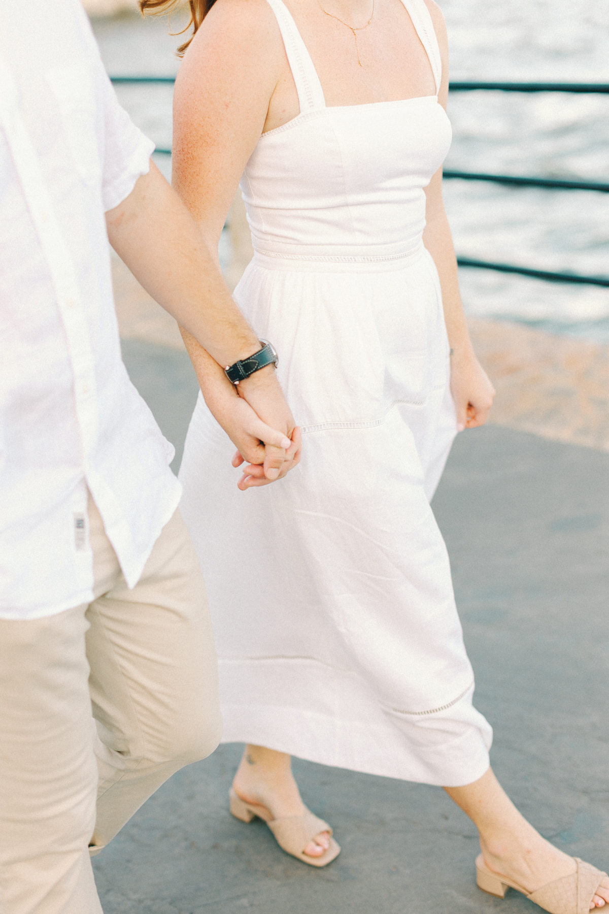 Couple hands