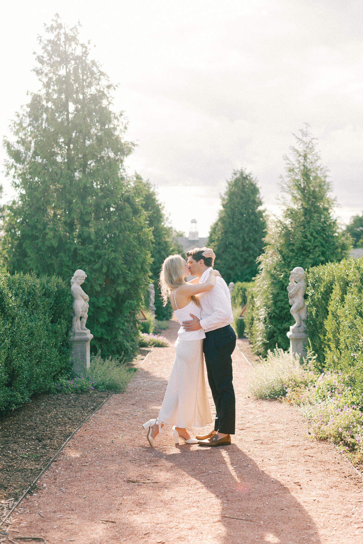 Couple kissing