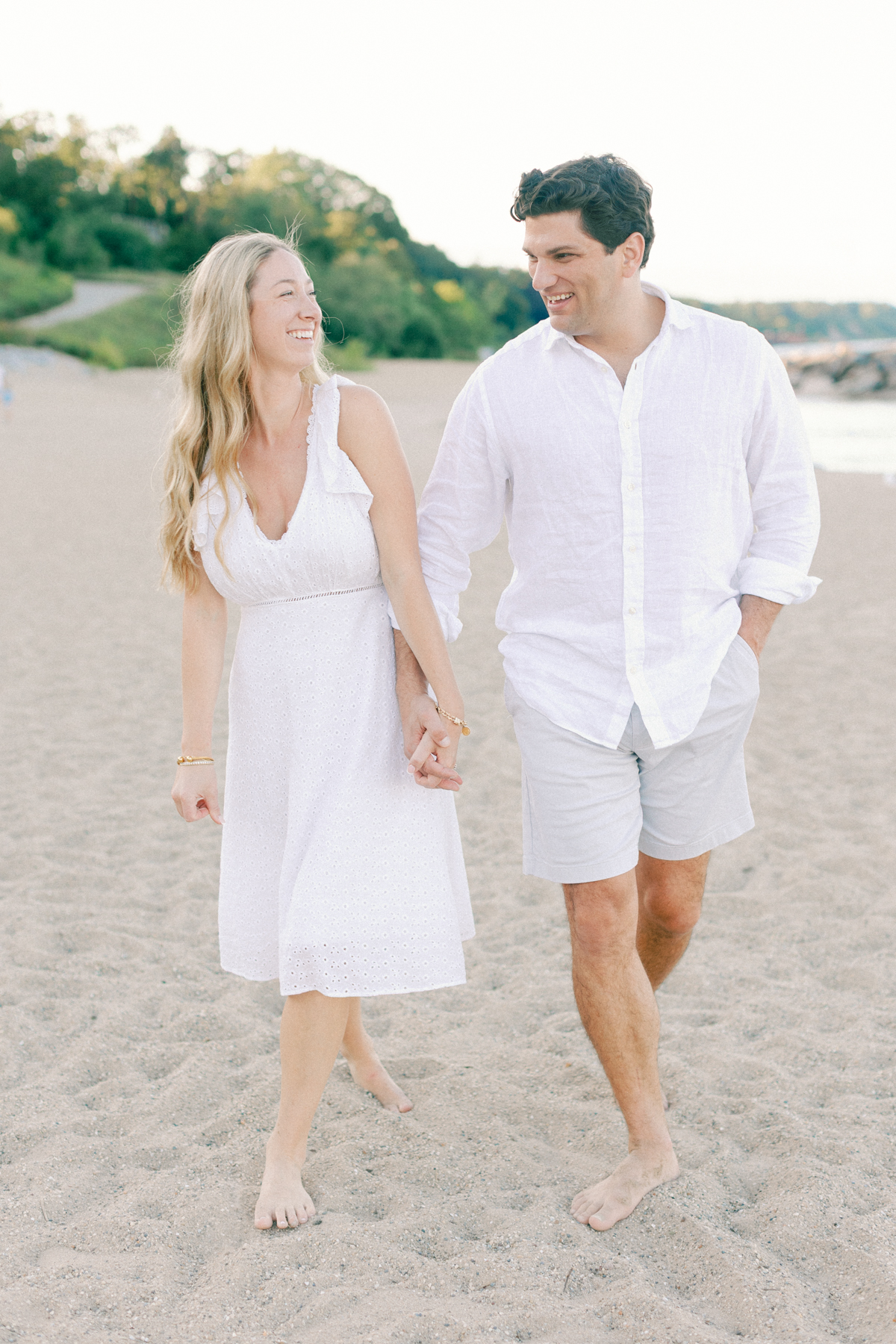 Couple walking