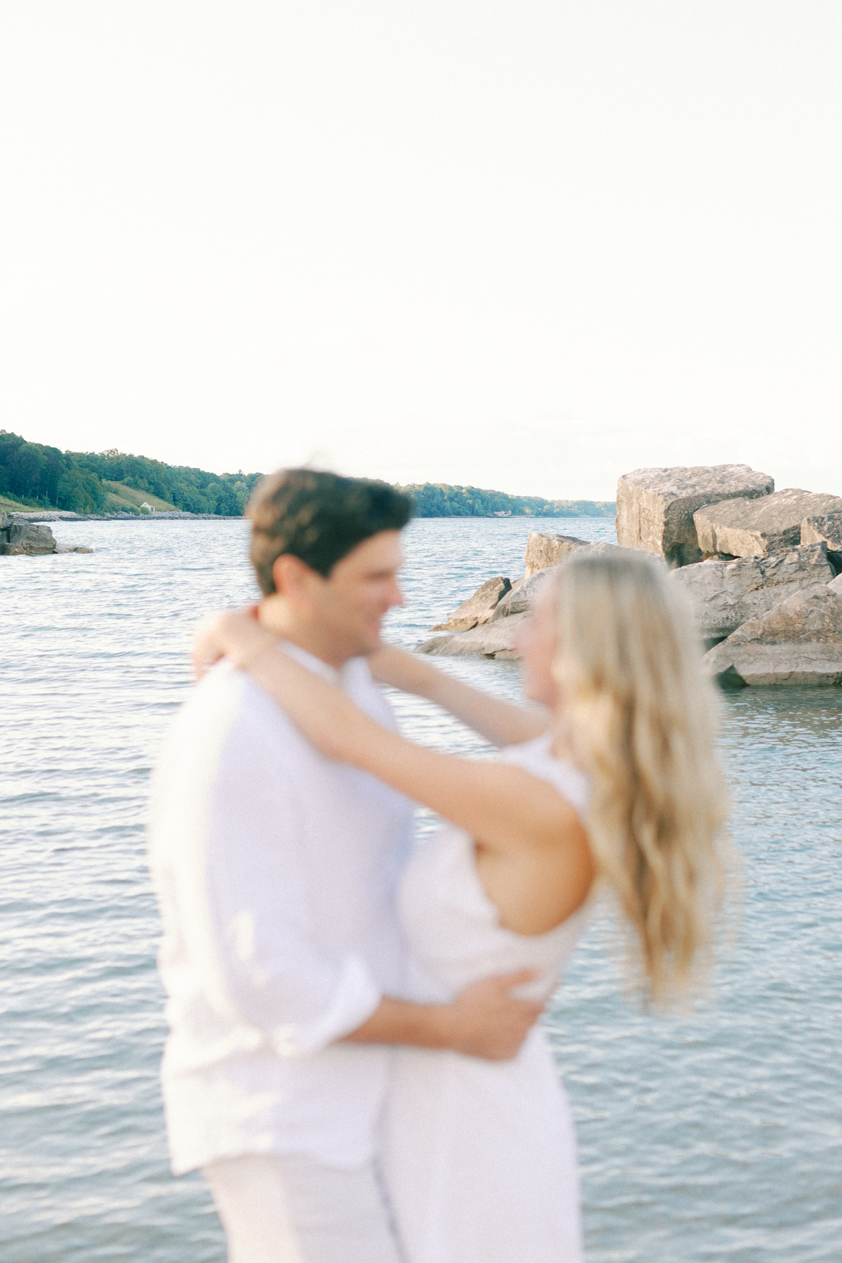 Couple out of focus