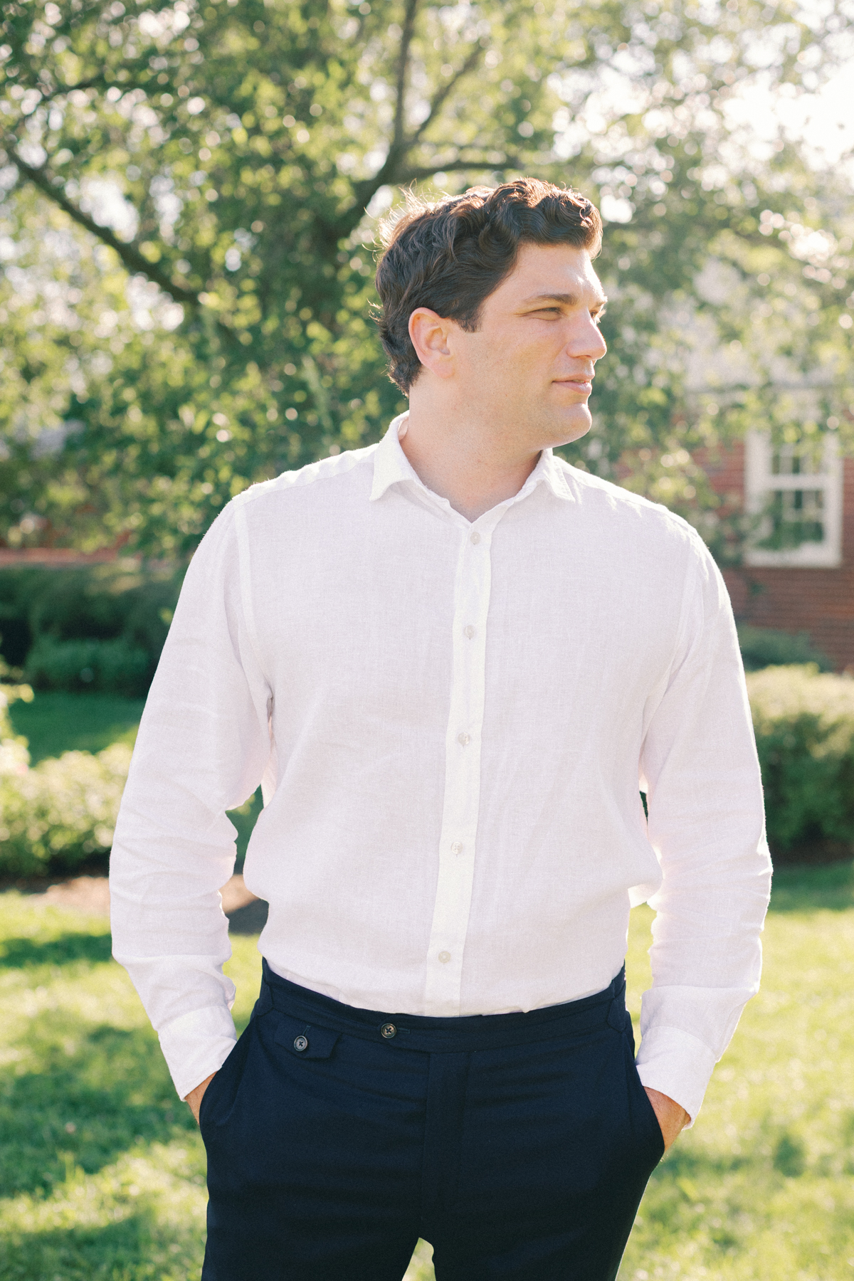 groom portrait