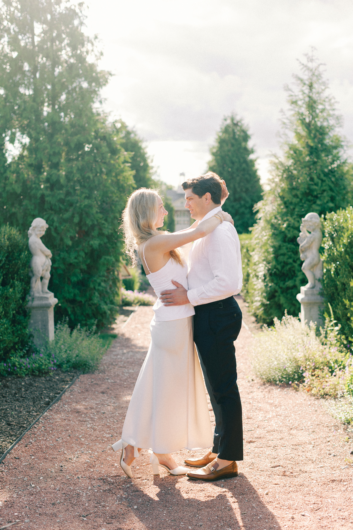 couple looking at each other