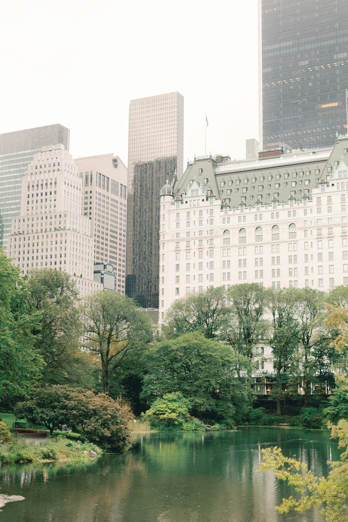 Central Park Manhattan skyline