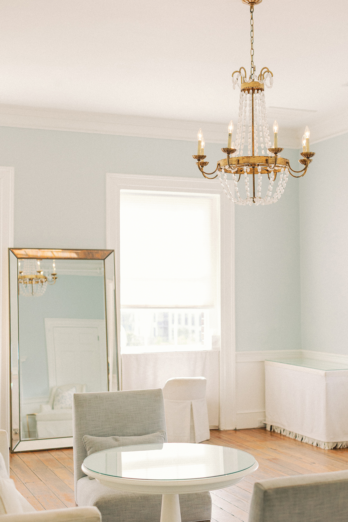 bridal suite blue