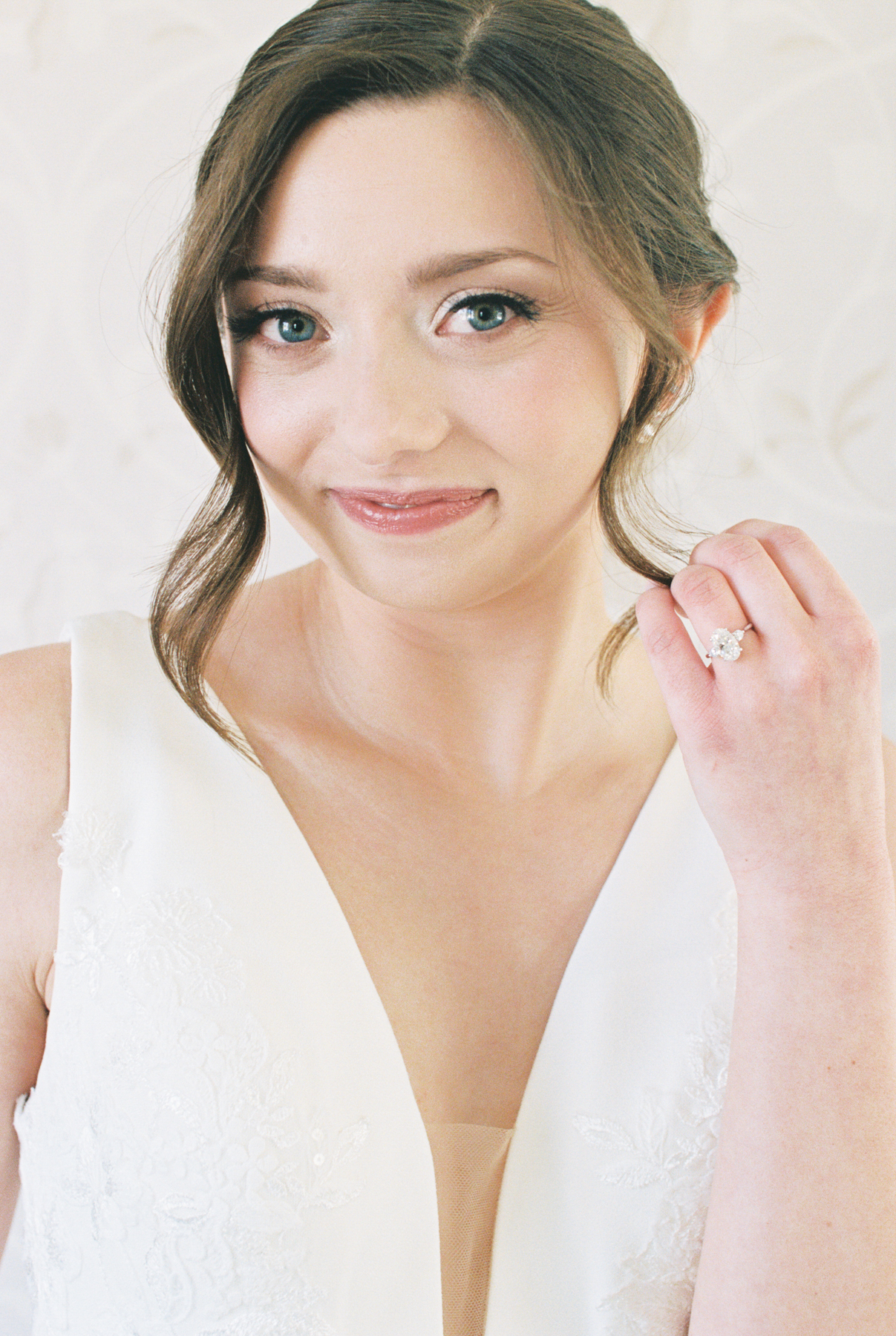 Bridal shot up close