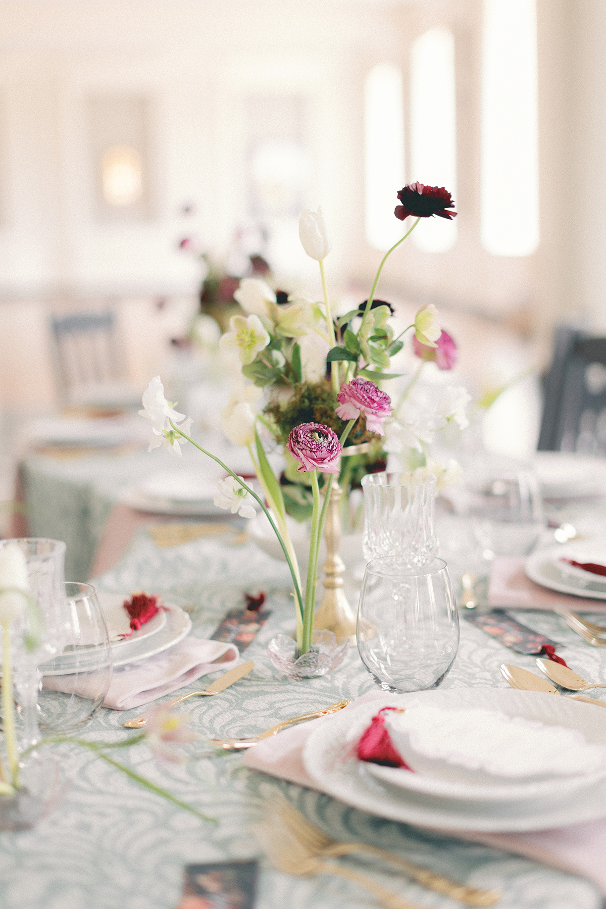 Reception detail of flowers