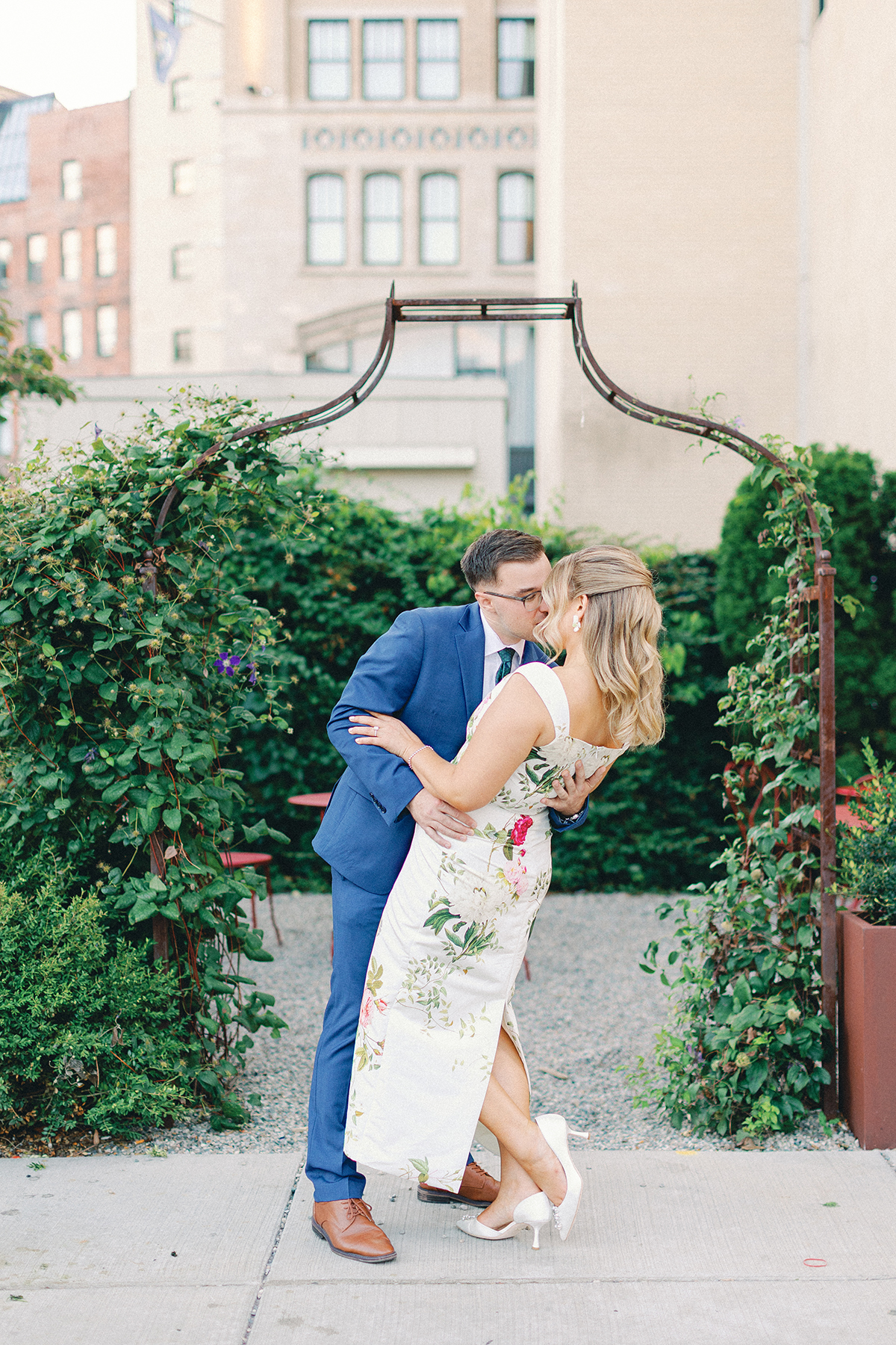 rehearsal dinner portrait