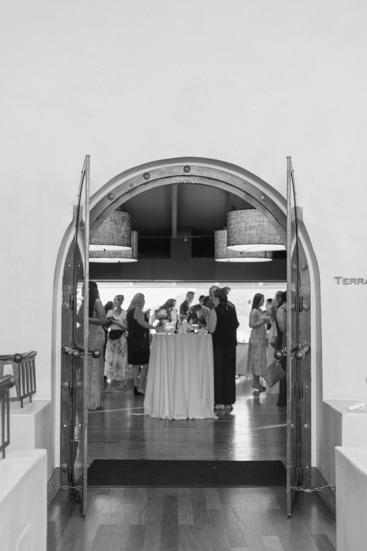 Cocktail hour inside