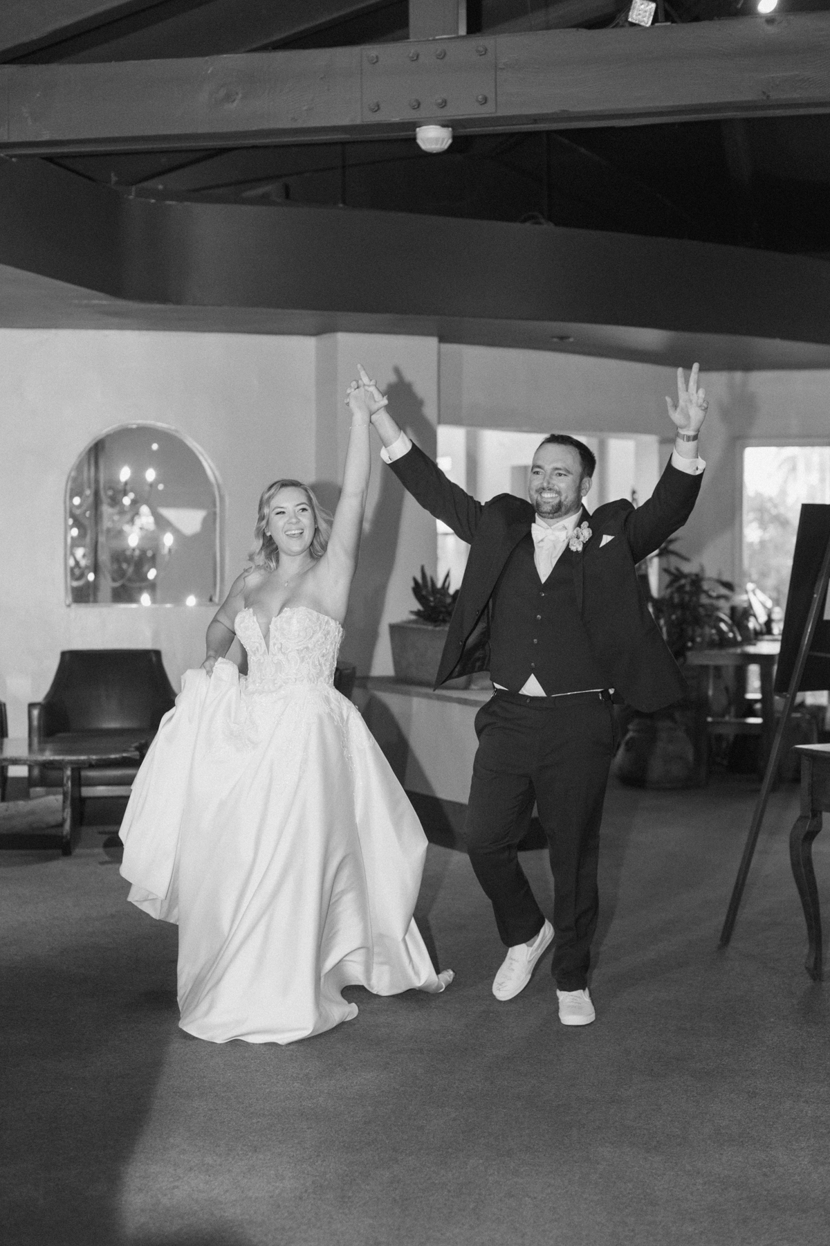 Bride and groom entrance