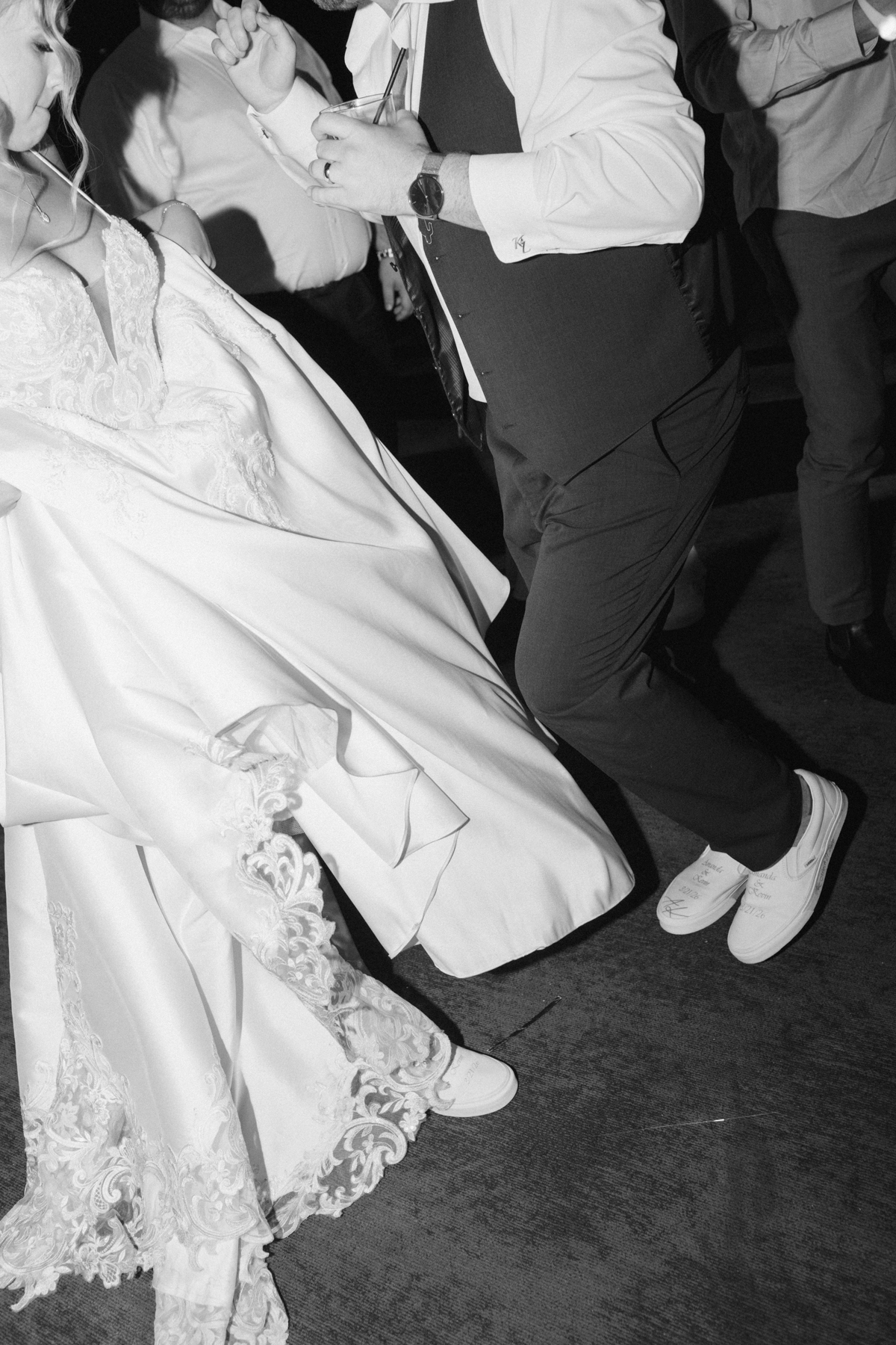 Bride and (groom) shoes